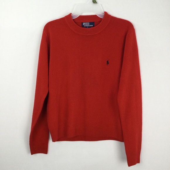Polo Ralph Lauren Women's Cashmere Crewneck Sweater womens size Large